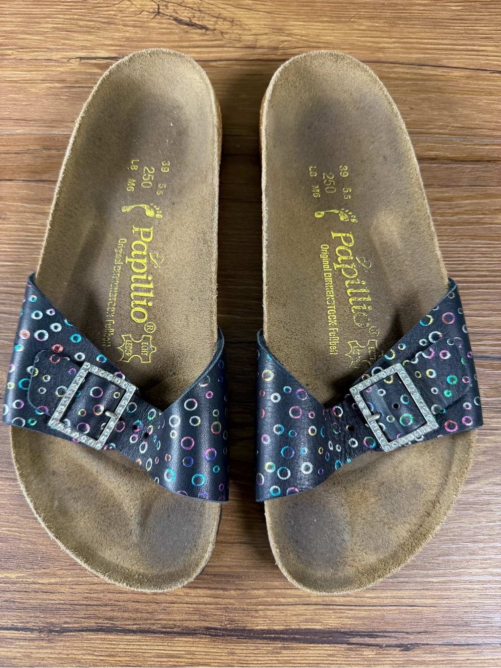 Papillio Madrid Slides Sandals Women’s Size 8 (39) Shoes